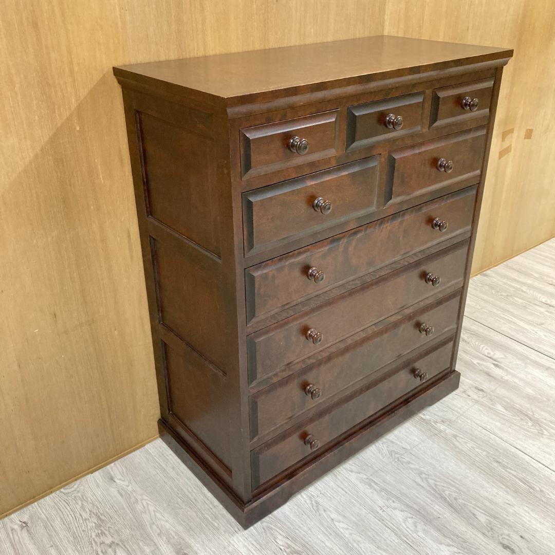 北海道民芸家具 整理箪笥 チェスト 樺材 和モダン 収納家具 北民