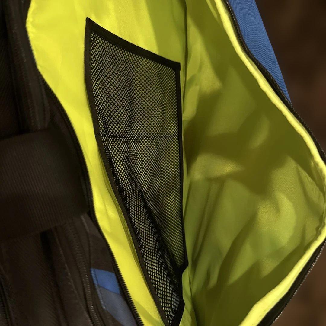 YONEX バドミントントーナメントバッグ 青/黒