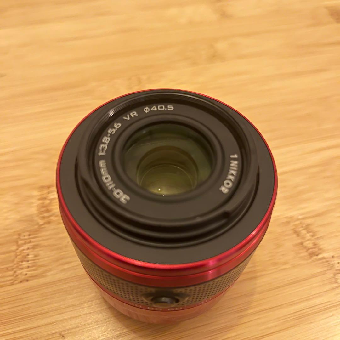 Nikon 1 J1 レッド コンパクトデジタルカメラ