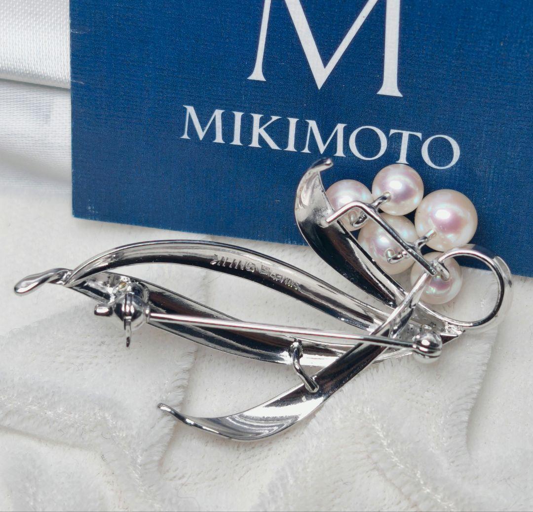 【極美品 最高級!!】ミキモト ブローチ パール フォーマル 正規品 皇室御用達