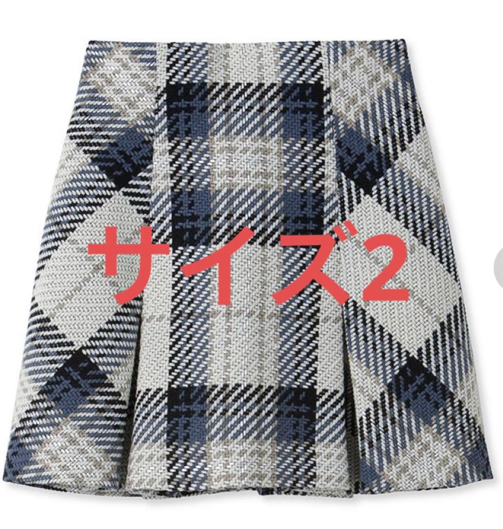 2023年ロービングチェックミニスカート IVR サイズ2 スナイデル正規品