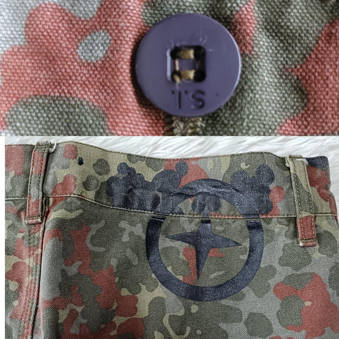 美品♪ STONE  カモフラパンツ アミー 迷彩 マルチカラー