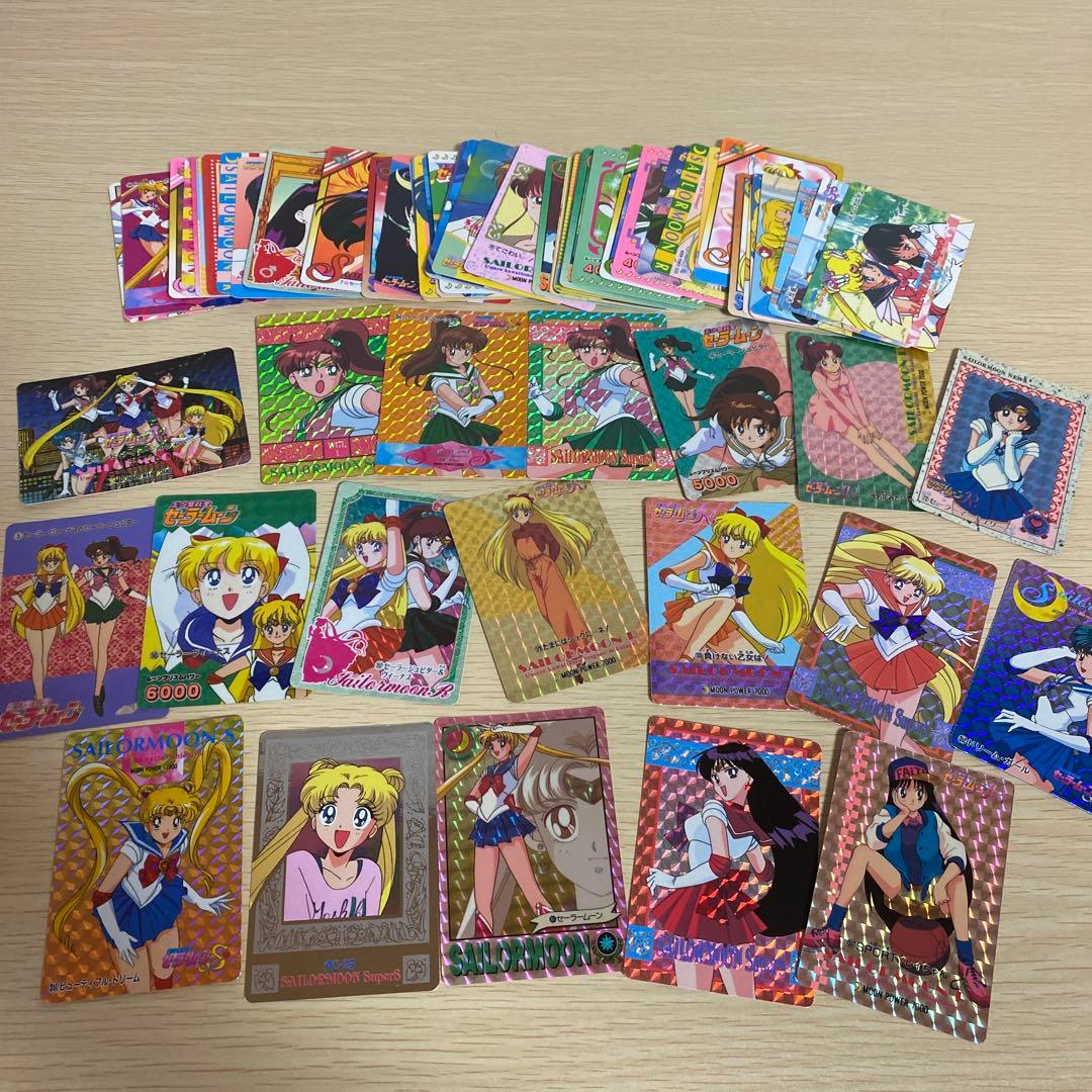 セーラームーンカード　アマダ　バンダイ　キラ　レア　ノーマル