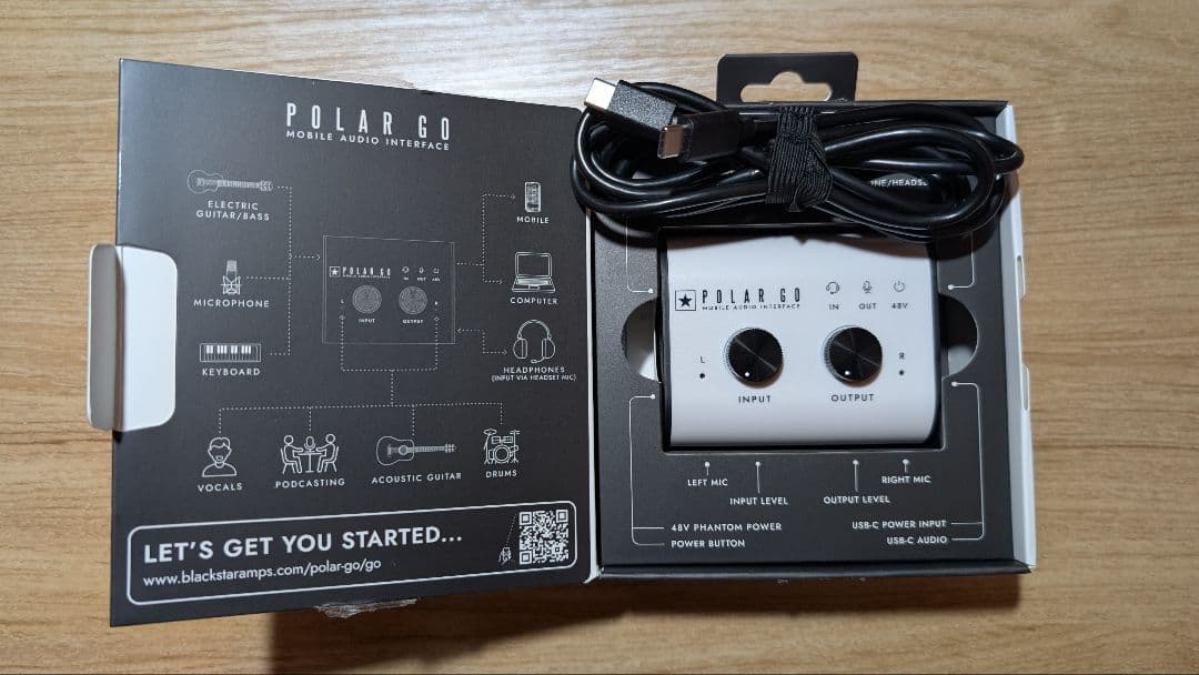 Blackstar POLAR GO オーディオインターフェイス