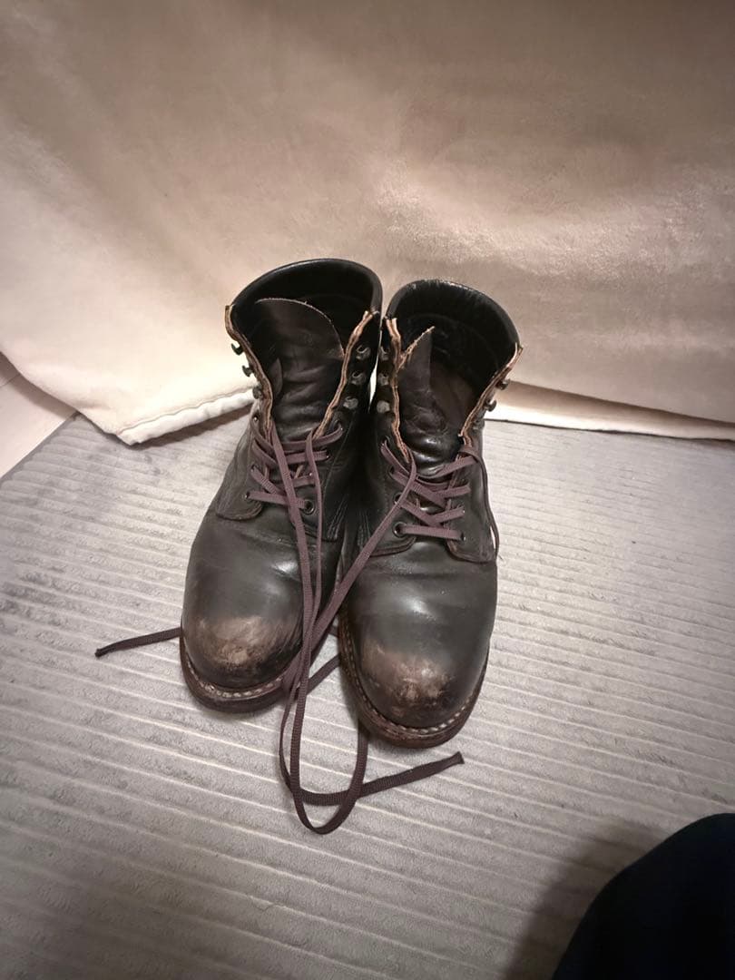 レッドウイング PT91 プレーントゥスーパーソール BRASSカスタム US8