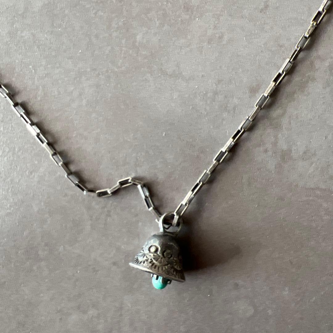 KAPITAL シルバーネックレス ターコイズ