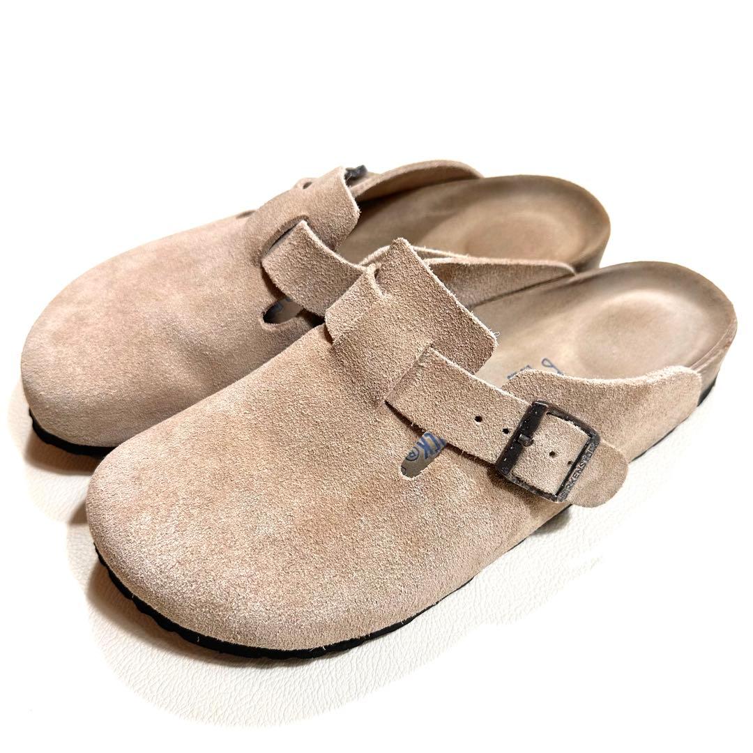 人気良品✨ビルケンシュトック 41 26.5 ボストン サボサンダル トープ