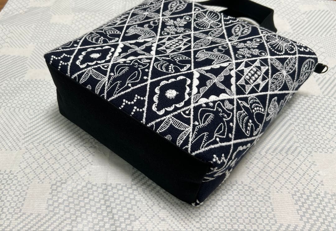 ハンドメイド・ミナペルホネン・symphony×tambourineトートバッグ