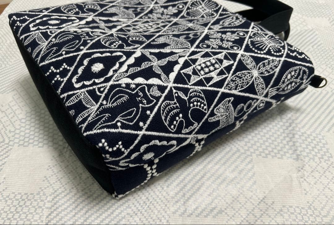 ハンドメイド・ミナペルホネン・symphony×tambourineトートバッグ