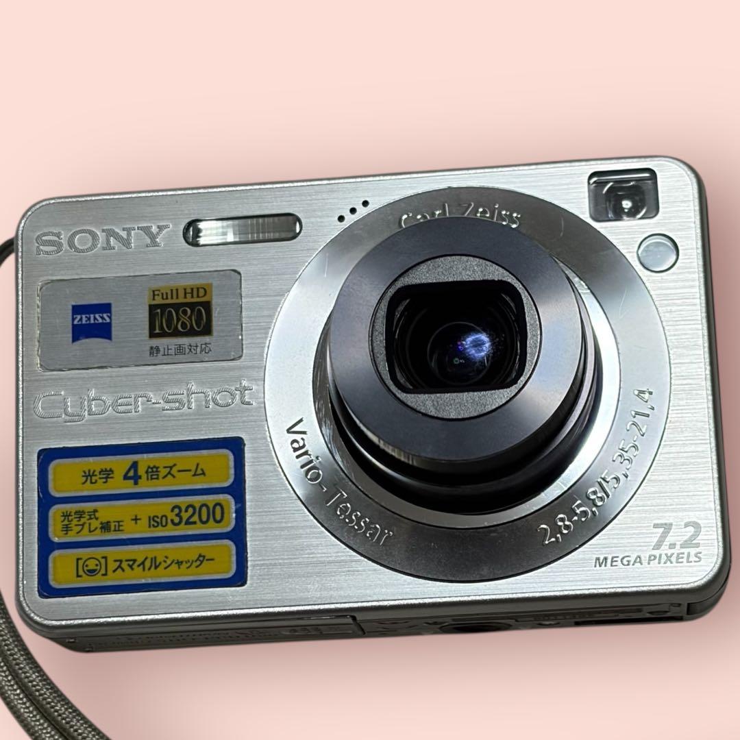 動作確認済　SONY Cyber-shot DSC-W120 バッテリー付属