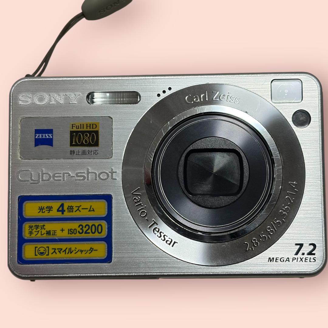 動作確認済　SONY Cyber-shot DSC-W120 バッテリー付属