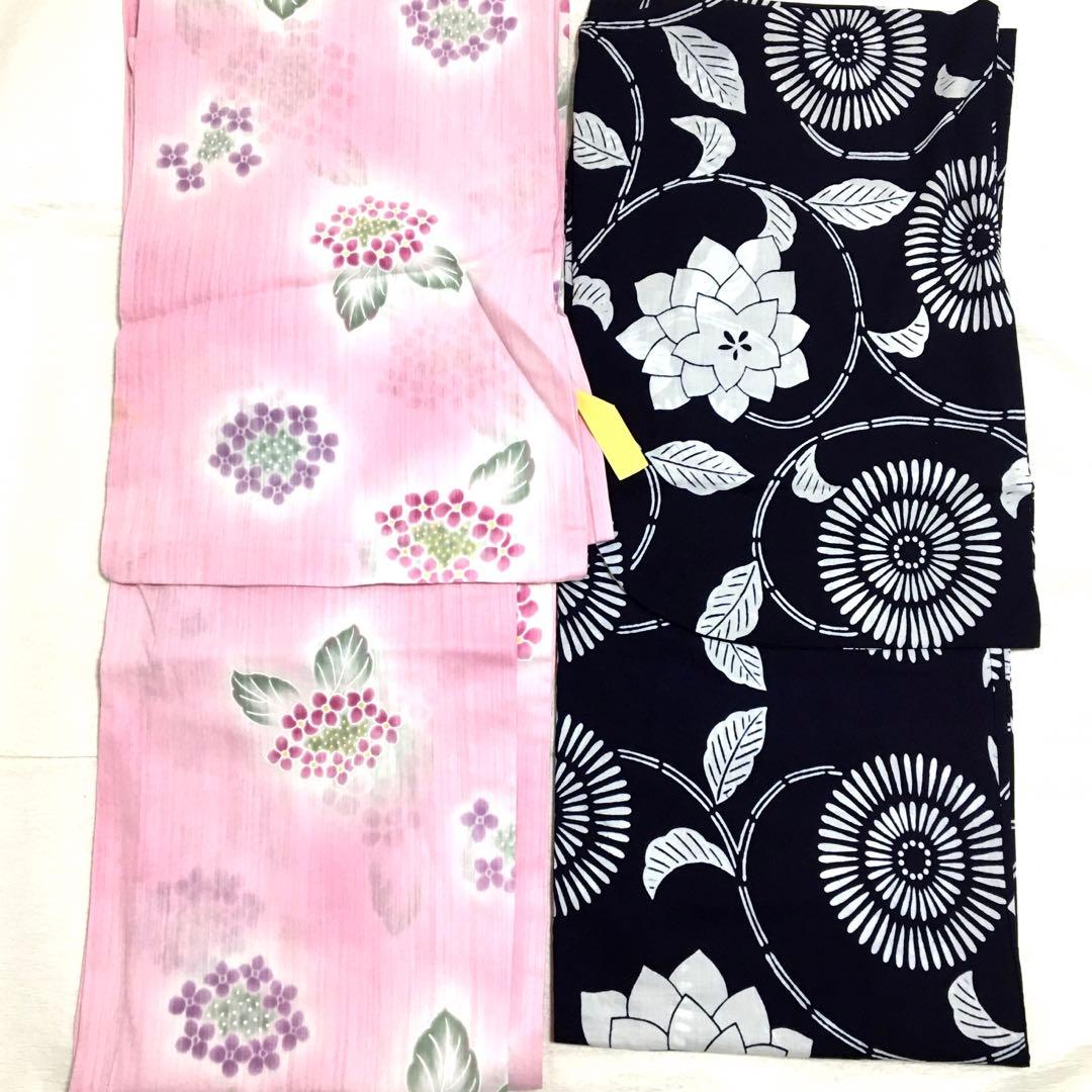 (15)送料込み　男女混合綿浴衣15点バラ売り不可リメイク着用可能品多数着物