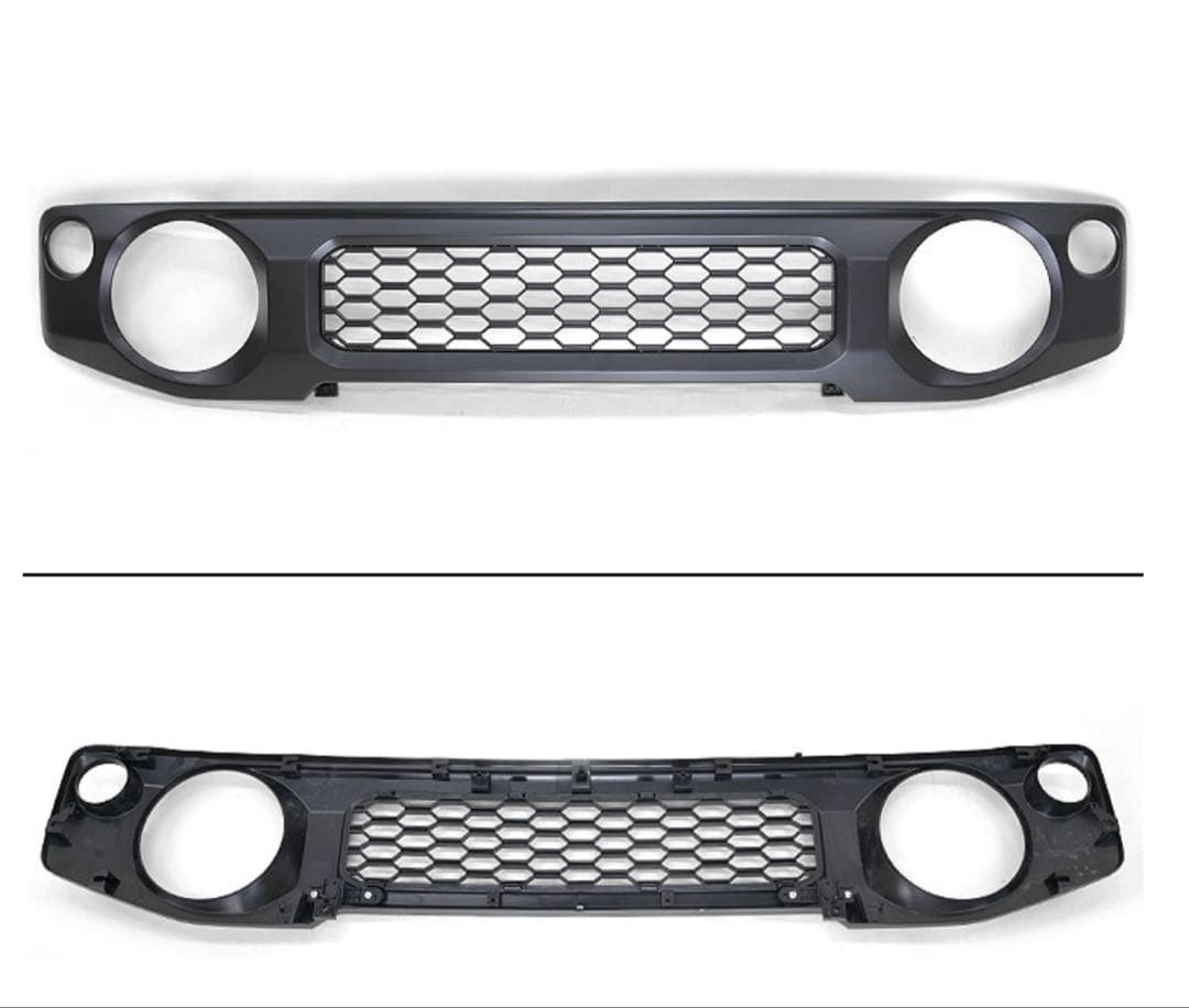 ジムニー JB64 JB74 フロントグリル マットブラック エンブレム スズキ