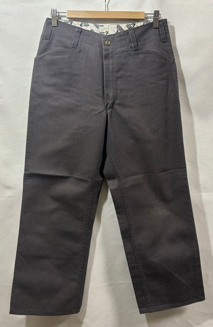 90s ben davis ワークパンツ フリスコパンツ グレー W31 米国製