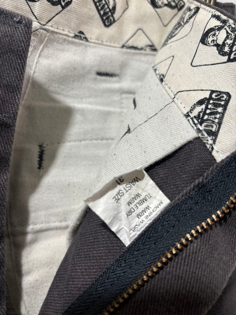 90s ben davis ワークパンツ フリスコパンツ グレー W31 米国製