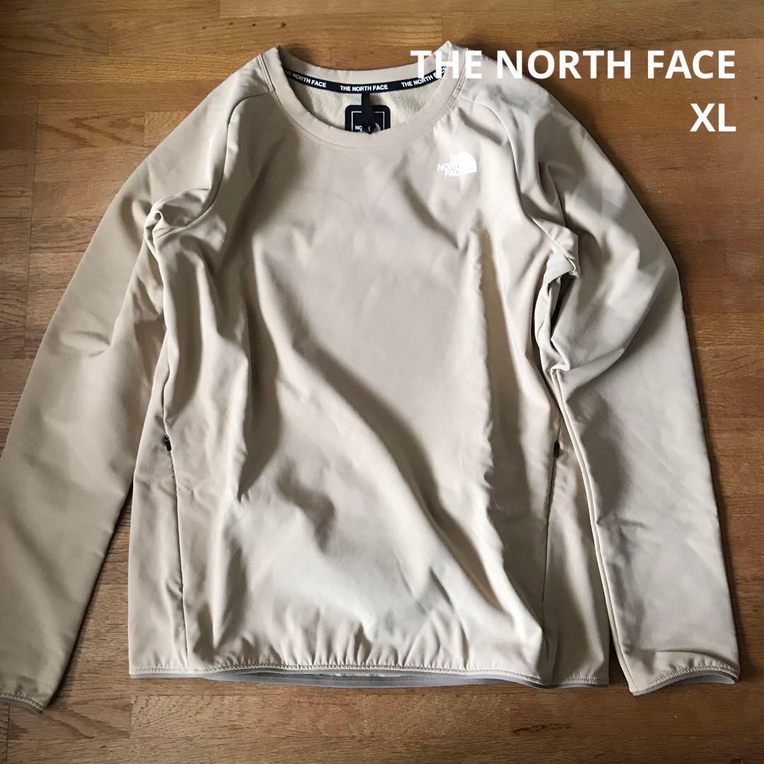 【10%値下】ザノースフェイスエイペックスサーマルクルー　フリース　ロゴプリント