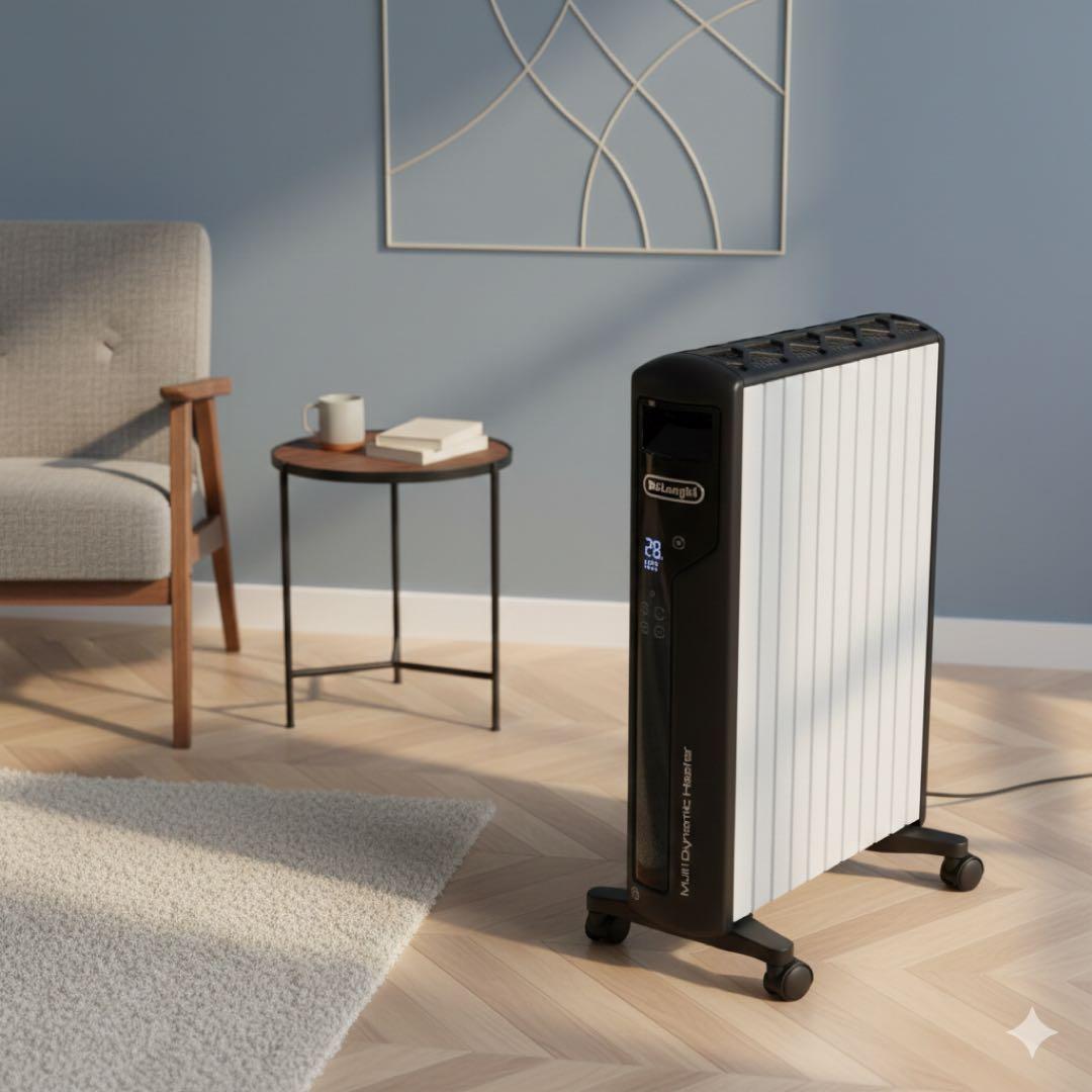 Wi-Fiモデル DeLonghi オイルヒーター デジタルディスプレイ付き