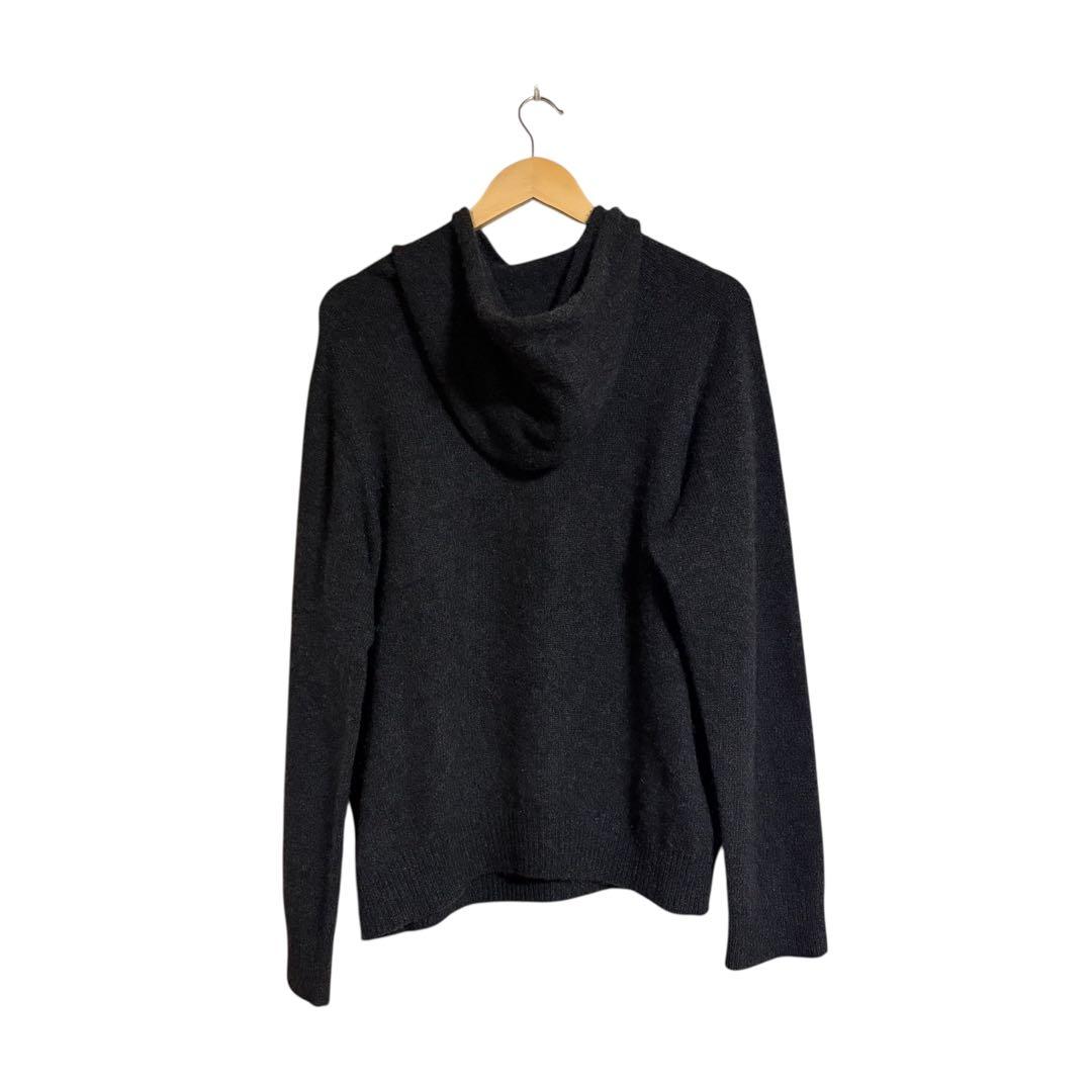 evam eva カシミヤシームレスパーカー　カシミヤ100% エヴァムエヴァ