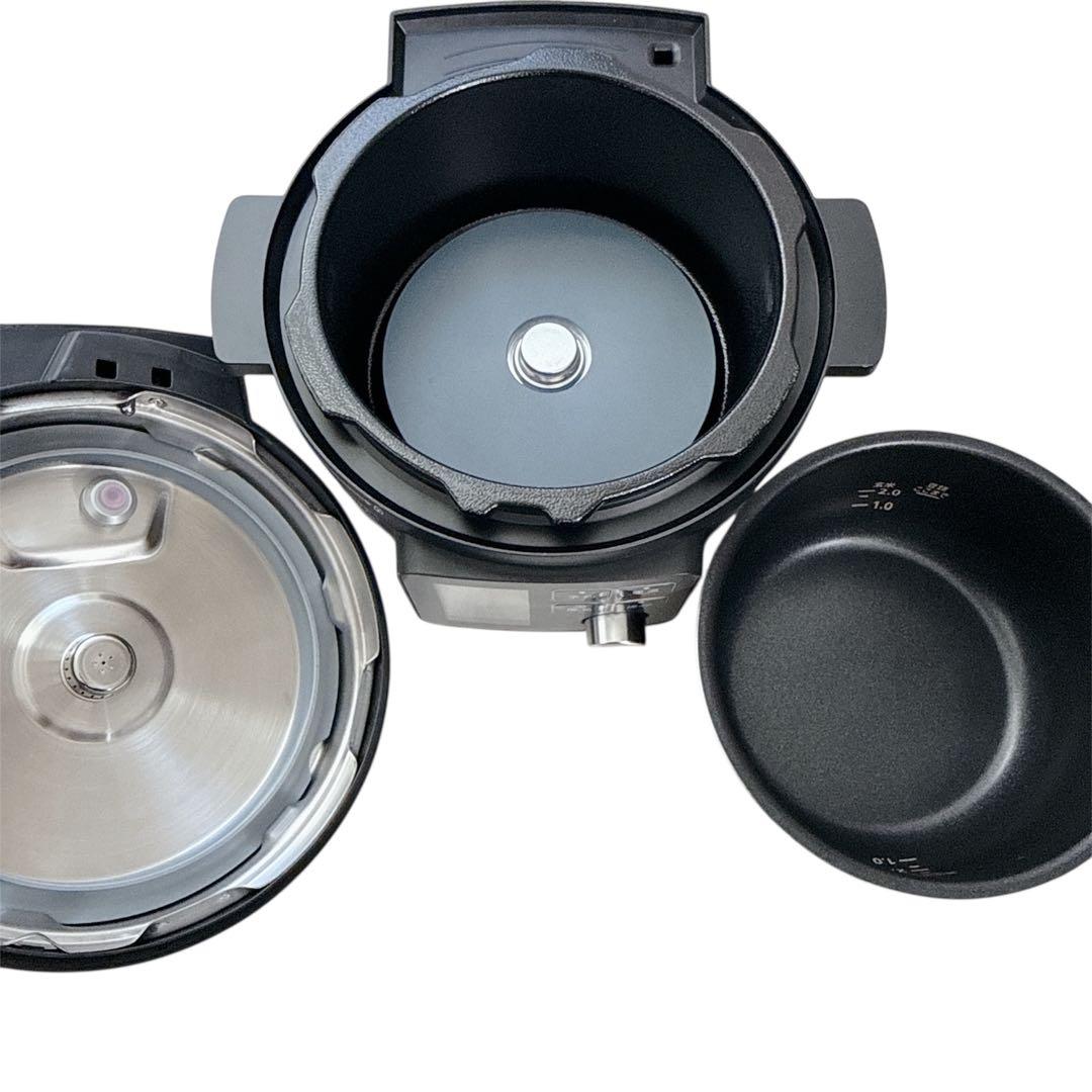 【美品】2024年製 アイリスオーヤマ 電気圧力鍋 PMPC-MA2-B