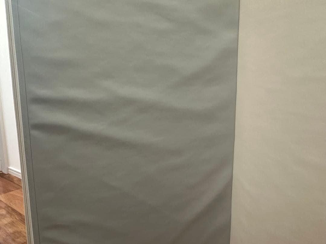 ケラッタ　プレイマット　200×140 グレー×ホワイト