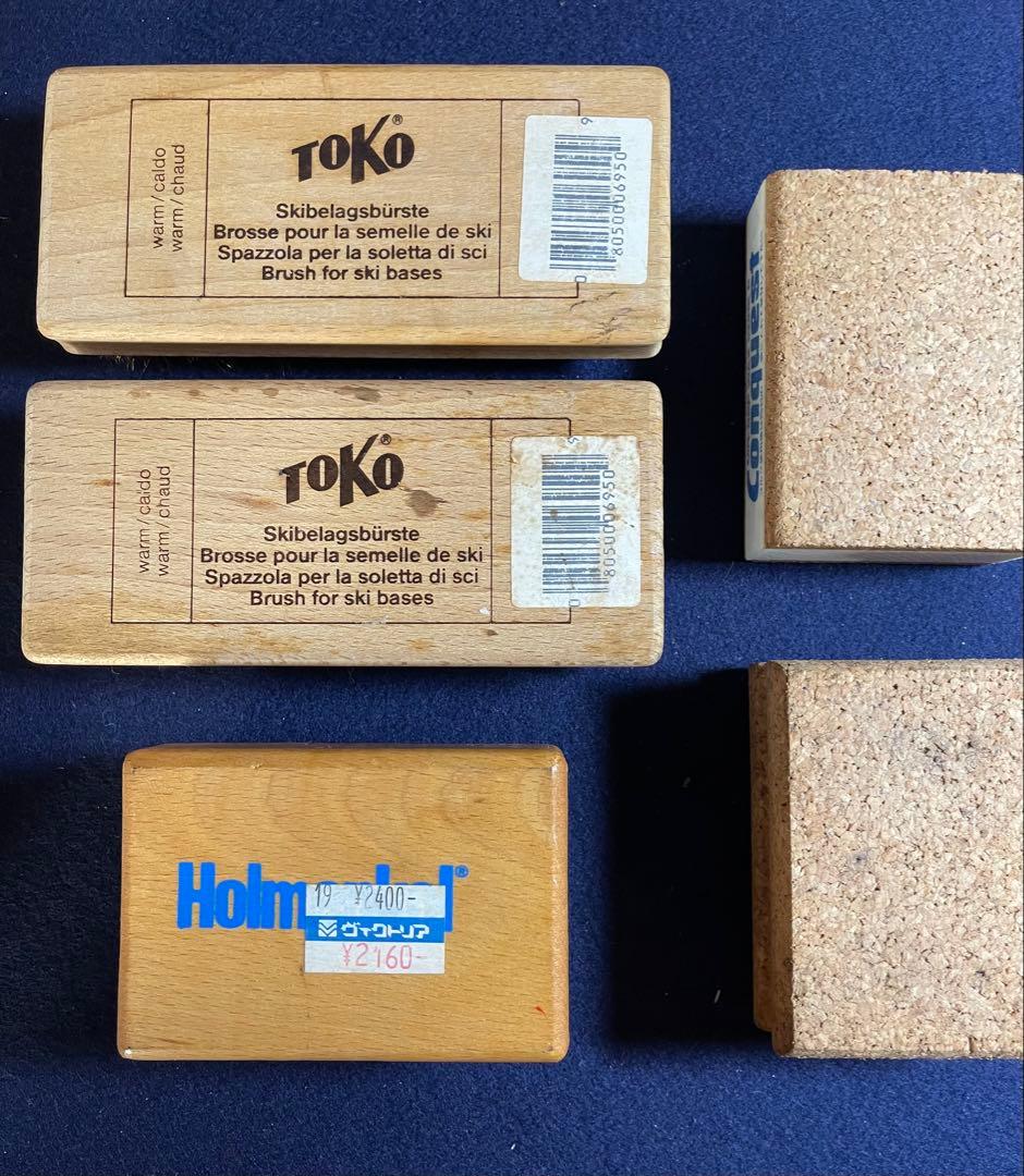 Conquest・ToKo スキー板チューニングパーツまとめて◆ほとんど未使用品