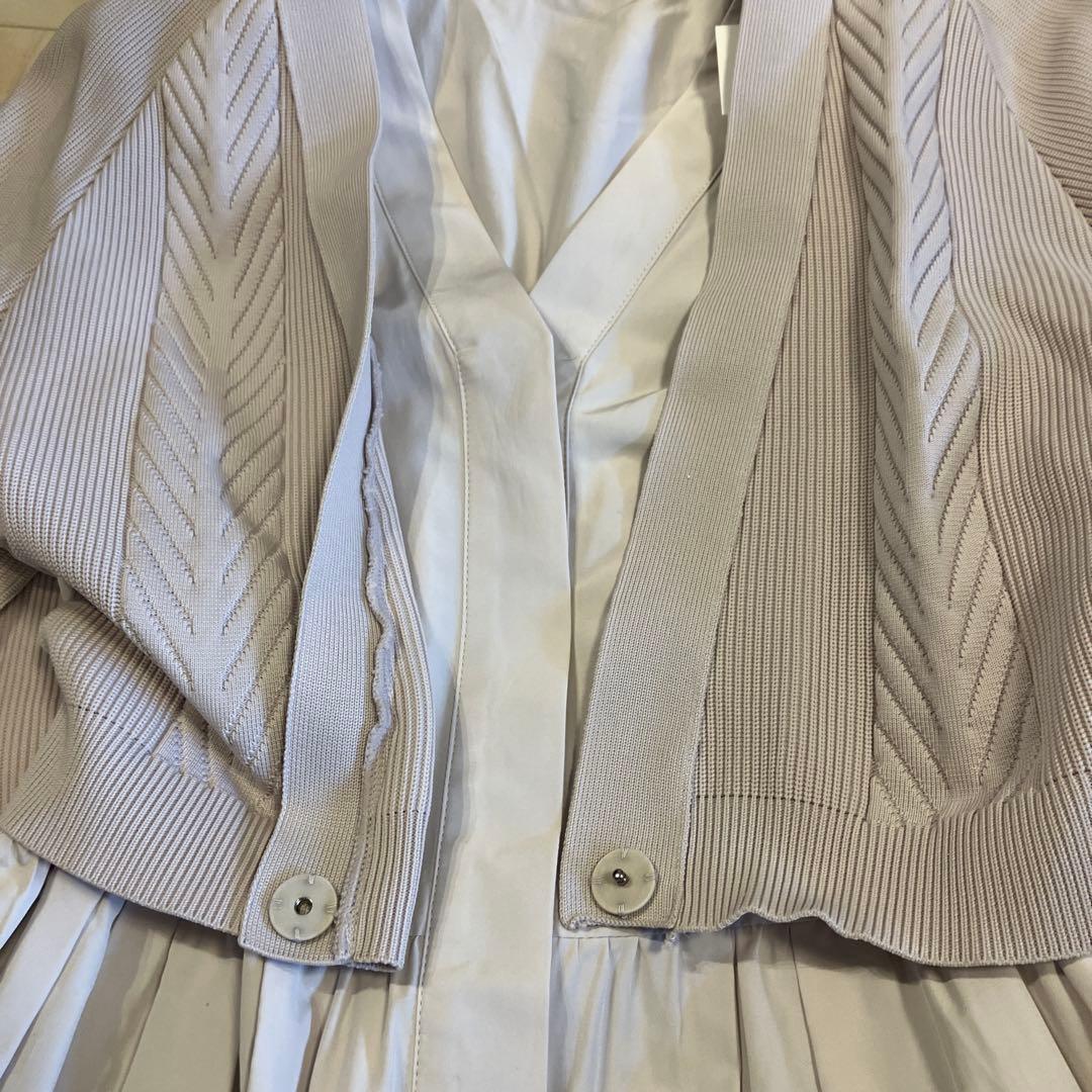 【新品】モラビト　プルミエ　長袖 シャツ　ニット　ワンピース