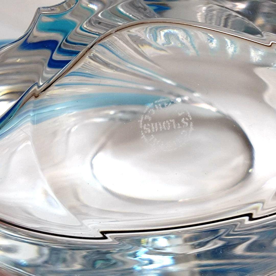 サン　ルイ　フランス　ガラス　花瓶　サンルイ