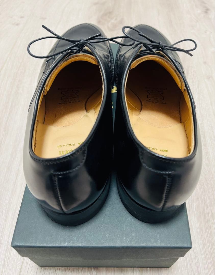 【美品】Alden 54331 ブラック コードバン　1/5までの限定価格！！