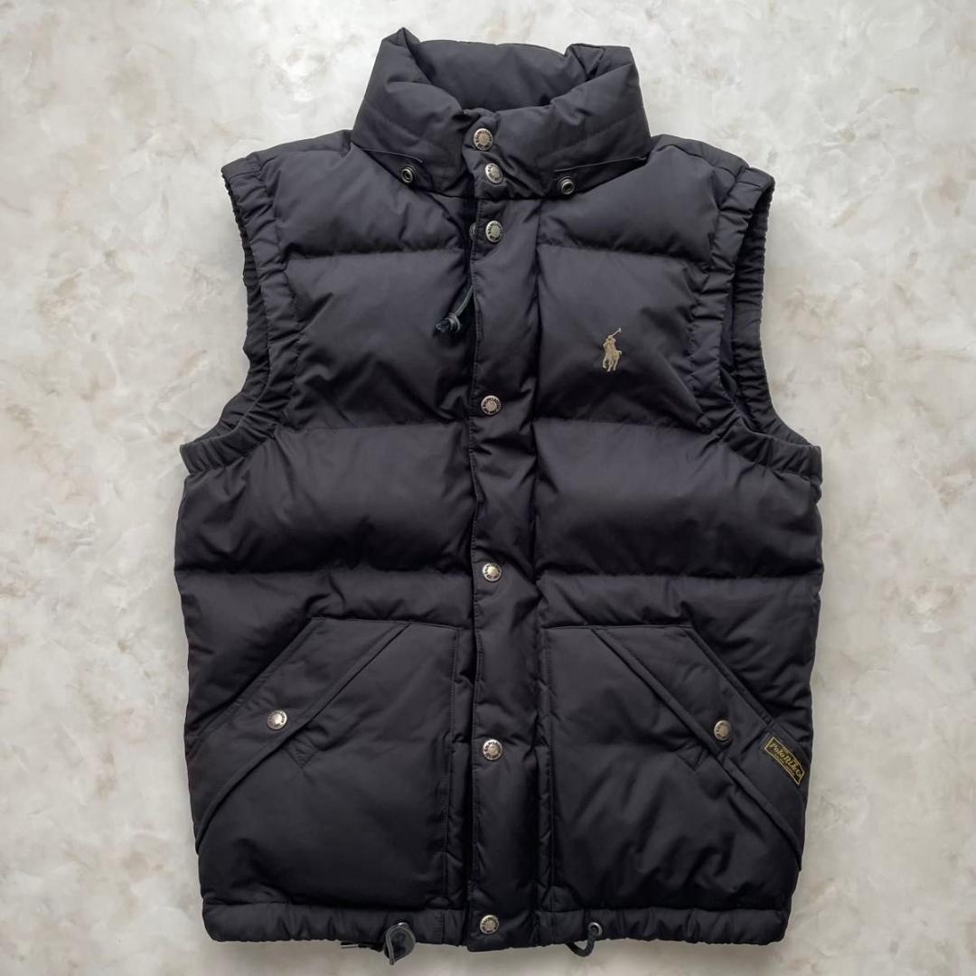 POLO RALPH LAUREN ダウンベスト　メンズ XS ポニー刺繍