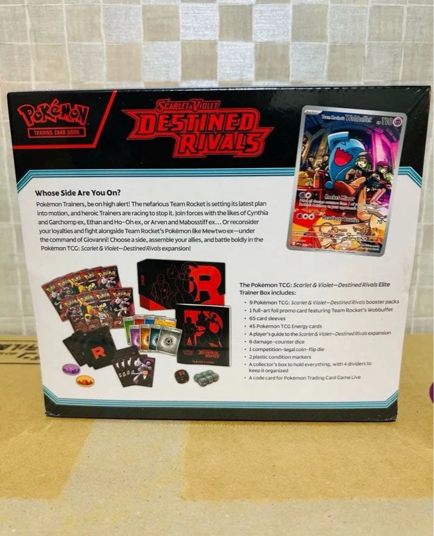 英語版　Destined Rivals エリートトレーナーボックス ポケモン