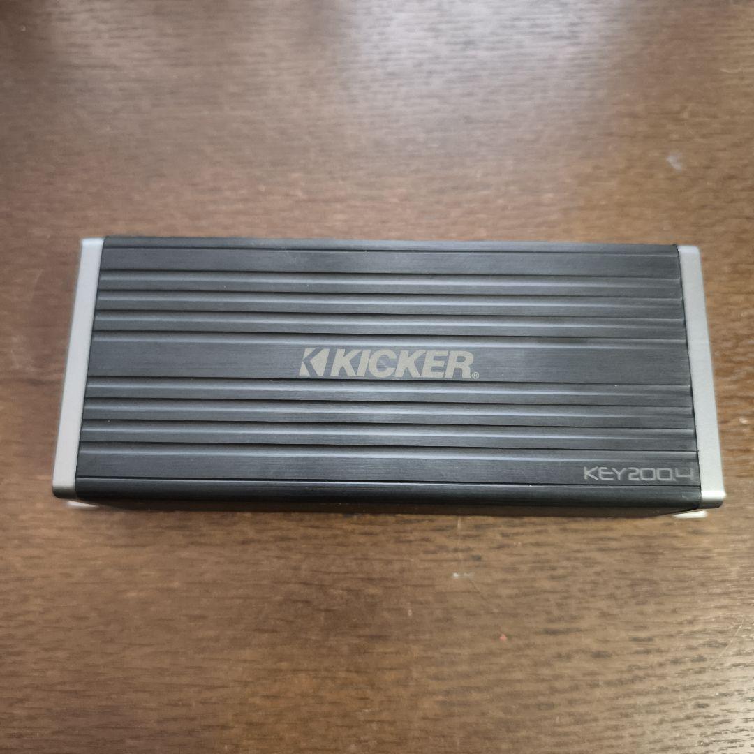 KICKER KEY200.4 DSPアンプ　自動調整機能付