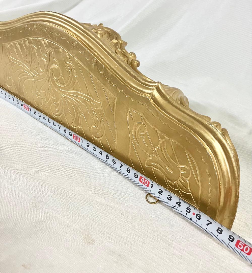 イタリア製　壁掛け コンソール 2個セット　棚　装飾　ゴールド　インテリア