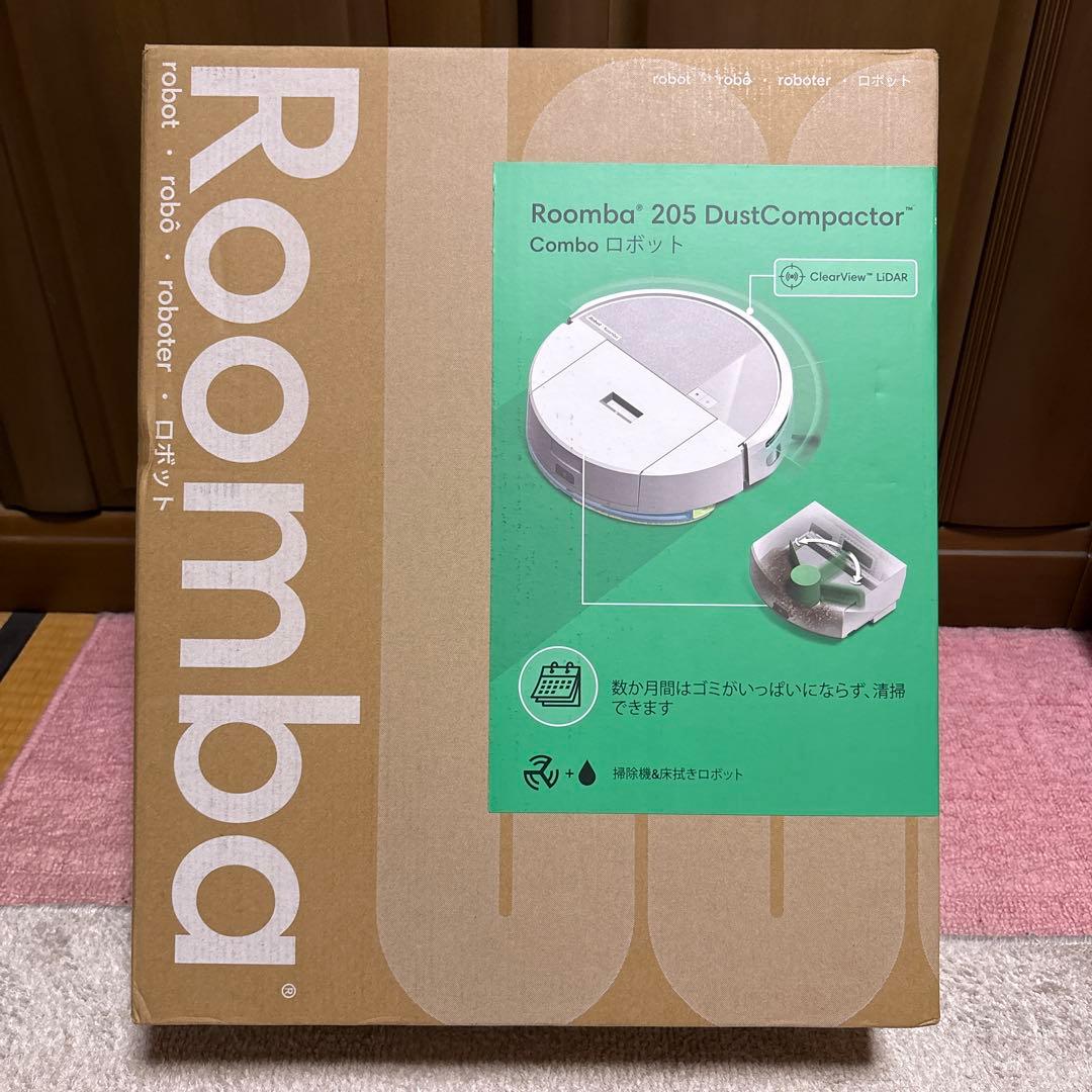 【新品未開封】Roomba 205 DustCompactor ロボット掃除機