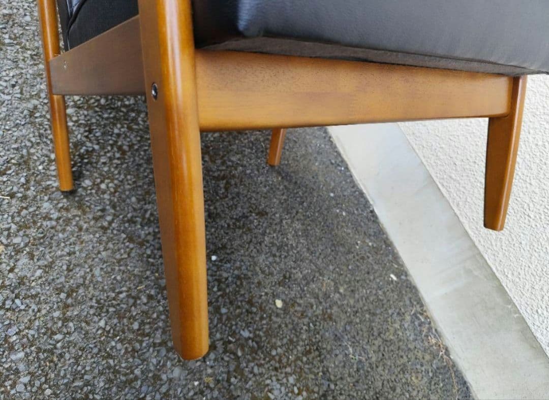 【19日まで値引き】カリモク Karimoku Kチェア 1シーター ブラック