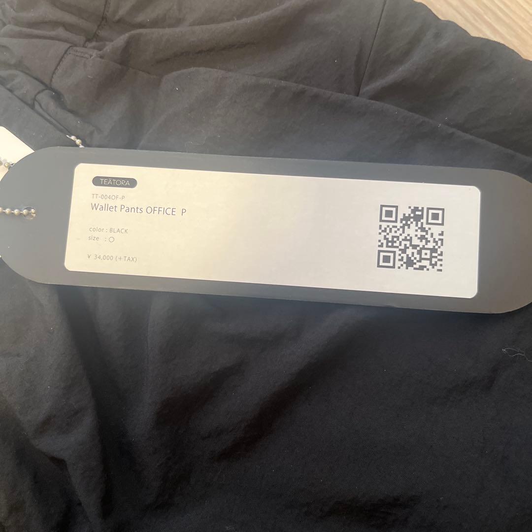 パンツ TEATORA Wallet Pants Office P BLACK 1