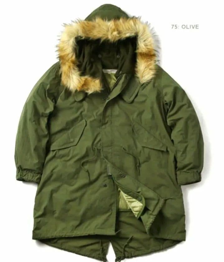 美品 デッドストック AVIREX アビレックス M65 正規品 モッズコート