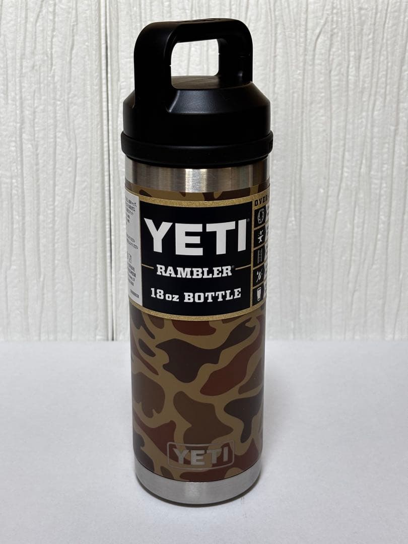 【新品未使用】YETI Rambler 18oz Bottle カモフラージュ