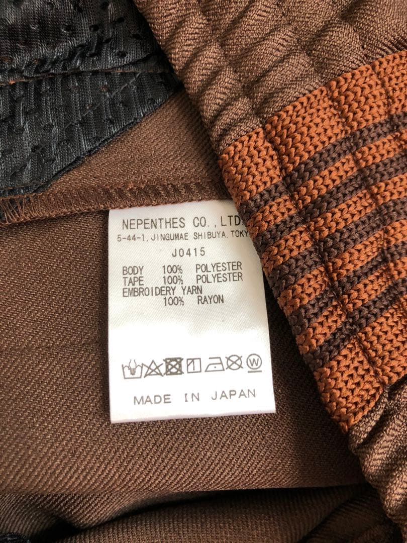 needles ストレート　L ブラウン×ブラウン　茶　ニードルス　ニードルズ