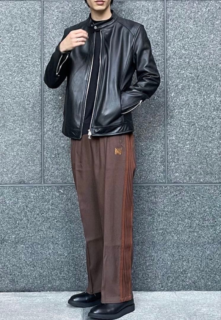 needles ストレート　L ブラウン×ブラウン　茶　ニードルス　ニードルズ