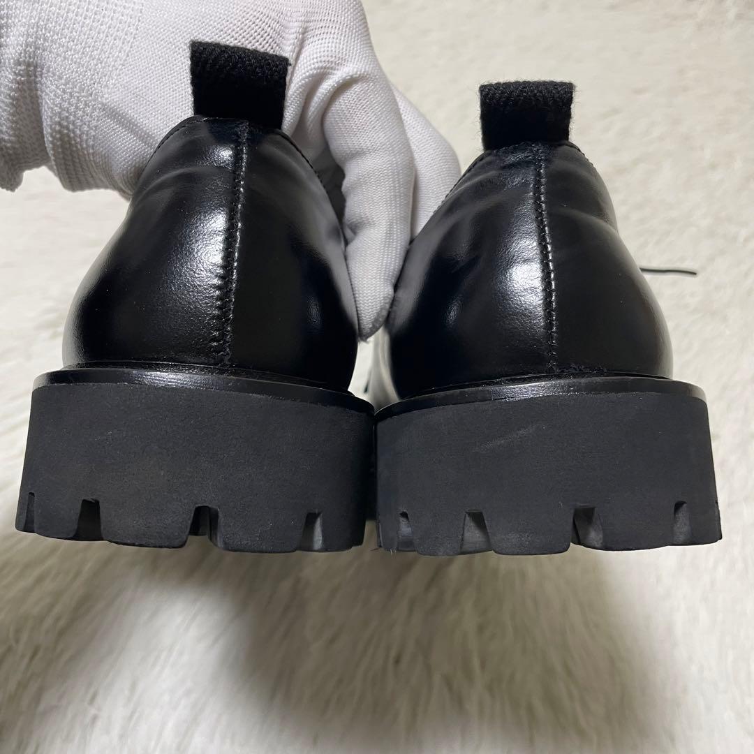 極美品✨定価2.1万　BEAMS HEART プレーントゥシューズ　本革　日本製