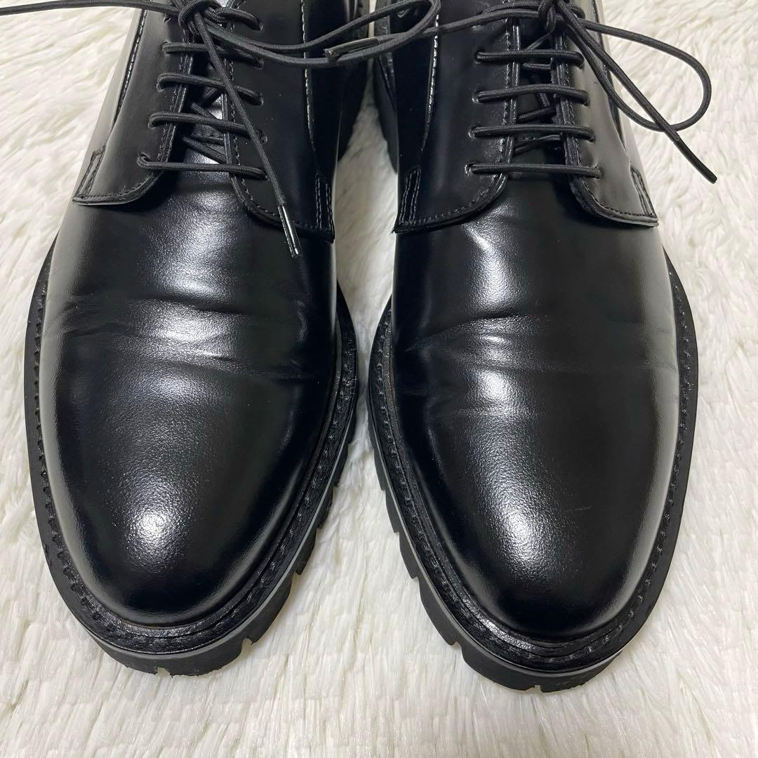 極美品✨定価2.1万　BEAMS HEART プレーントゥシューズ　本革　日本製