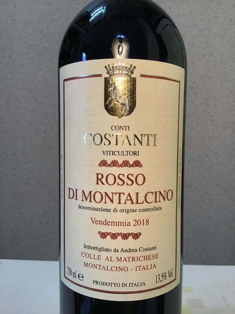 ロッソ・ディ・モンタルチーノ 2018／コンティ・コスタンティ