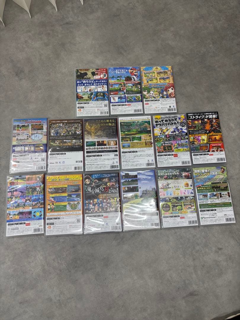 タ*マ様 ニンテンドーSwitch ソフト まとめ売り 15本 マリオ ポケモン