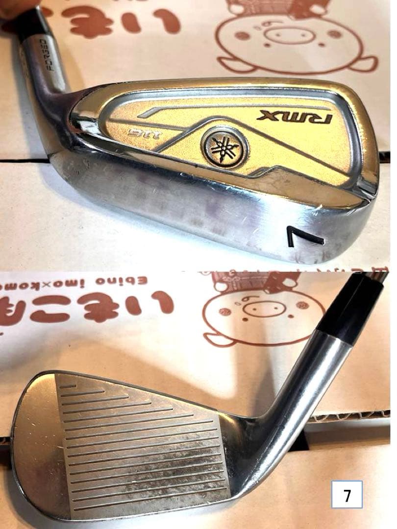 YAMAHAアイアンセット及びウェッジ9本セット　中古品