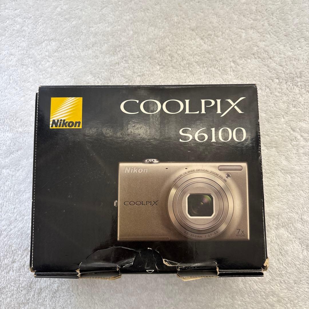 【美品】Nikon COOLPIX S6100 シルバー