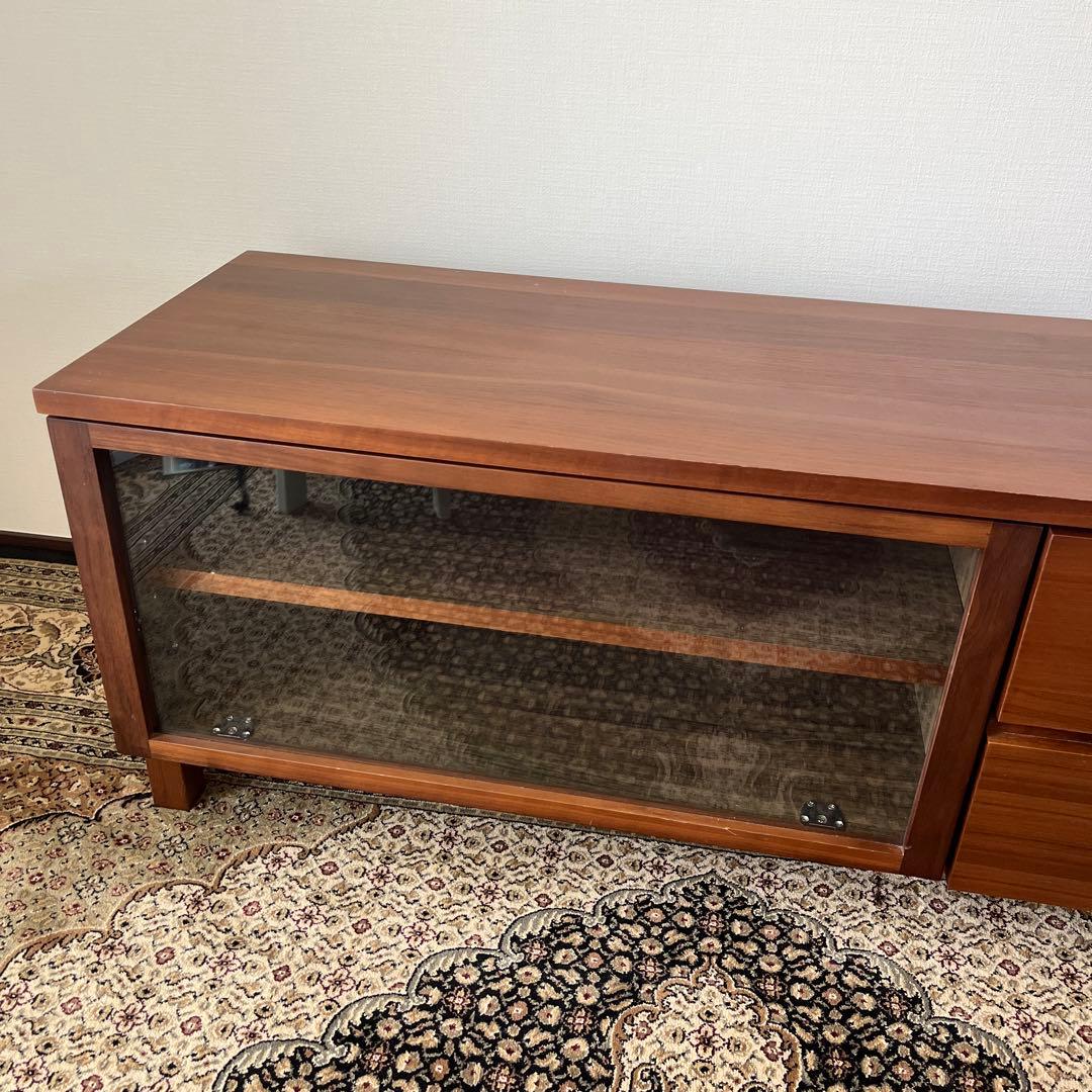 無印良品 テレビ台 テレビボード 150cm 足つき 廃番 傷あり