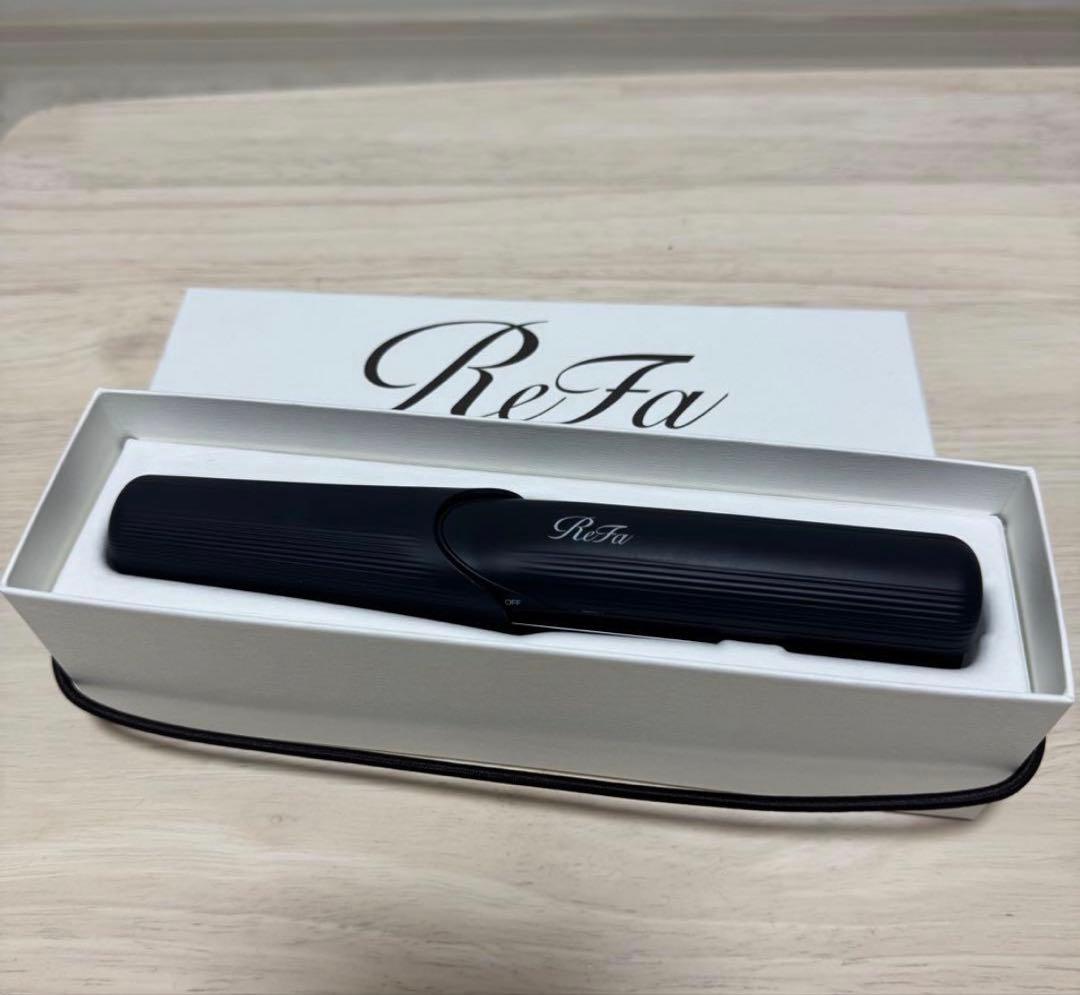 ReFa リファ ストレートアイロン コードレス ブラック 美品 付属品完備