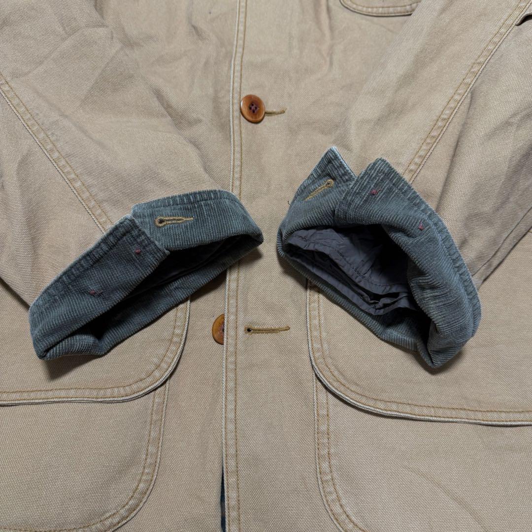 00s L.L.Bean ハンティングジャケット 襟コーデュロイ XXL