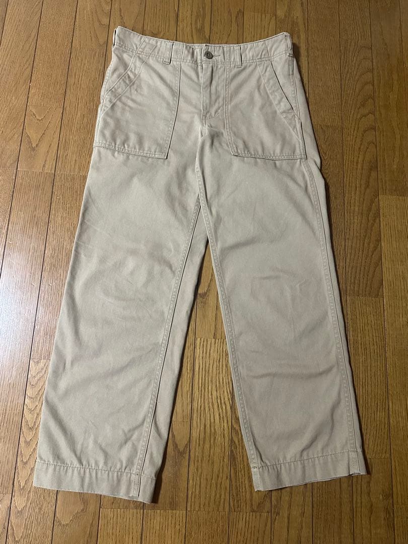 Spick & Span ルーズベイカーパンツ ベージュ