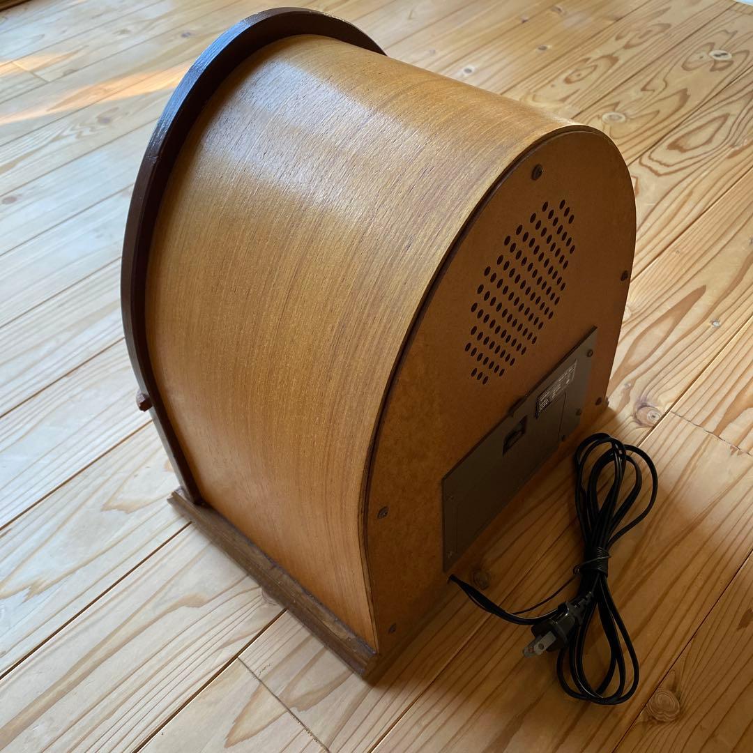 【レトロ】　ジョージア　ラジオ　アンティーク　木製　モダン　お洒落